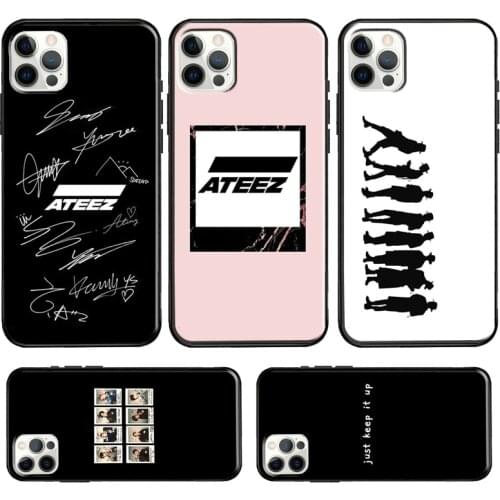 KPOP ATEEZ For iPhone 12 Pro Max mini Case For iPhone 11 Pro Max XR XS X SE 2020 7 8 Plus Cover