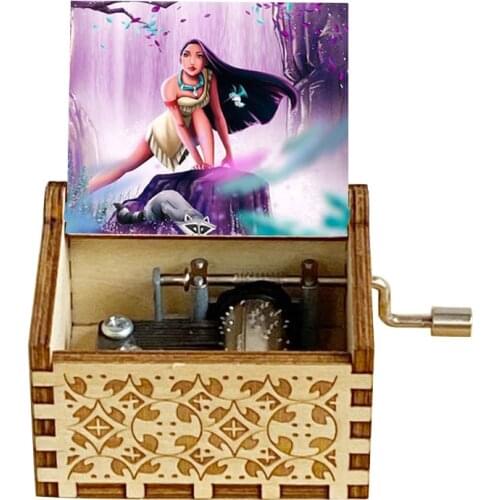 Wooden Music Box Color Music Box Holiday Gift Birthday Gift Wooden Small Box Daughter Son Christmas Gift