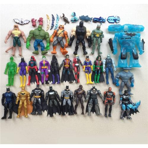 DC Justice League Super Hero Series Batman Robin Green Lantern Joints Movable Action Figure Ornament Model Toys
