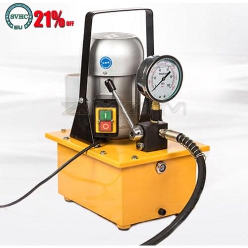 7L Hydraulic Electric Pump DYB-63A single-circuit portable high pressure oil pump station 750W 70MPa 220V/380V/110V Optional