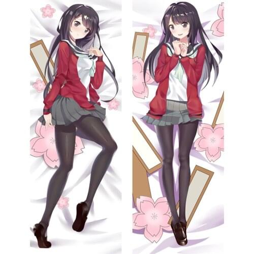 Gubang Japanese Anime Pillowcase Senryu Girl Yukishiro Nanako Hugging Pillow Cover Case Dakimakura Body Pillow Case