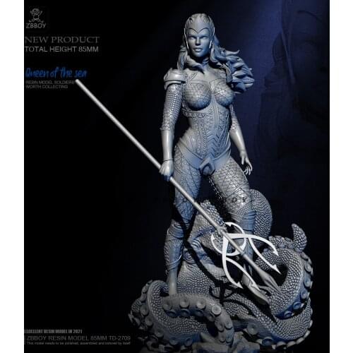 H75mm 1/24 Resin model kits DIY figure self-assembled TD-2709