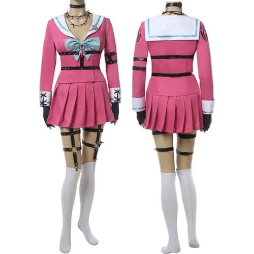 Danganronpa V3: Killing Harmony Iruma Miu Rabbit Cosplay Costume Women Girls Halloween Christmas Full Sets Dress Up C189K181