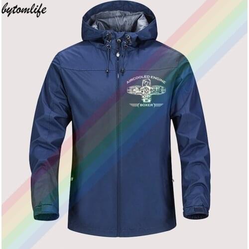 NEU Boxer Airhead Aircooled Engine BMW Autumn Winter Sailing Hiking Outdoor Hooded Windproof Jacket Men Top Quality Asian Size