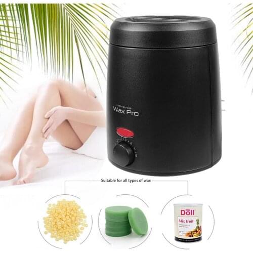 Wax Heater Professional Wax Warmer Hair Removal Kit Depilation Wax Melts Dipping Pot Depilatory Wax Beans Spa Cera Depilatoria