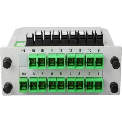 Fiber optic PLC Splitter 1*16 Optical Splitter SC/APC box splitter 1X16 Fiber Optic FTTH Splitter Box PLC