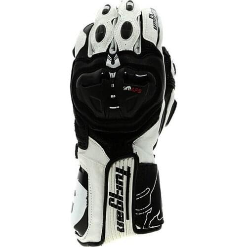 Gloves Motorcycle For Furygan AFS19 Leather Hard Shell Leather Gloves Racing Riding MTB Anti-fall Protective Motocross Gloves