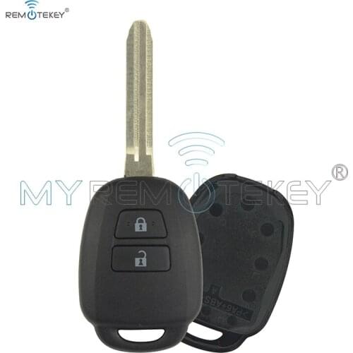 Remtekey Remote key shell for Toyota HYQ12BDM 2 button