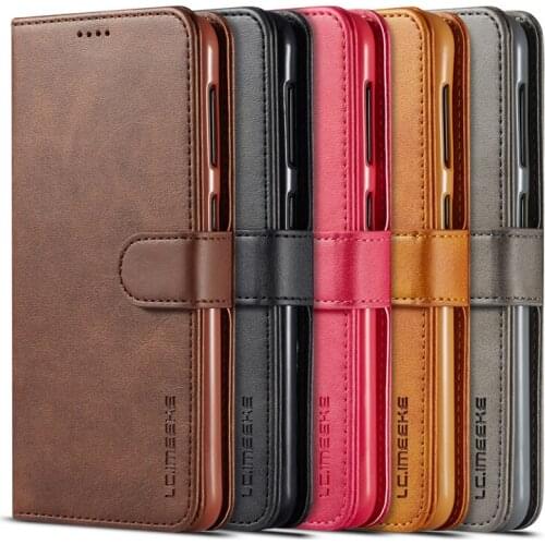 Luxury Anti-Shock Flip Magnetic PU Leather Phone Cover For Samsung Galaxy A10 with Wallet Card Slots for Galaxy M10 Case