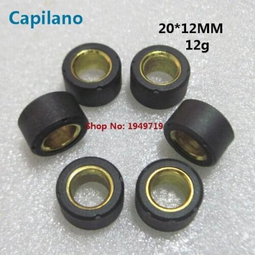 Motorcycle/scooter ZY125 variator weight roller clutch pulley driven bead 20*12mm for Yamaha 125cc ZY 125 spare parts