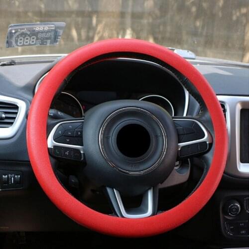 Foal Buring Car Silicone Steering Wheel Cover for Chevrolet Cruze Trax Malibu Aveo for Opel Mokka VAUXHALL ASTRA J Insignia