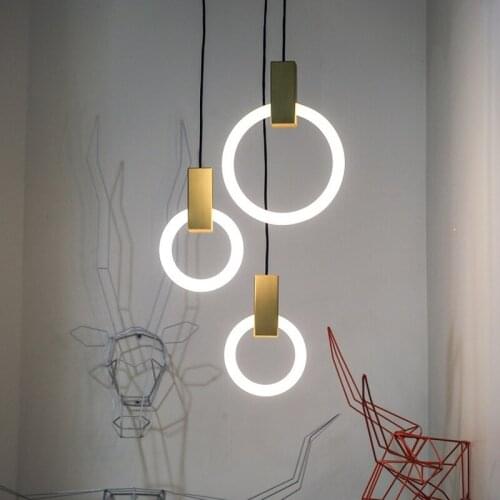 Nordic luminaria rope Home Decoration E27 Light Fixture living room