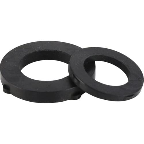 10 Pcs 1/2" 3/4" Rubber Flat Gasket O-Ring Seal Washer Ring Plumbing Faucet Hose Washer Sealing Rings Black