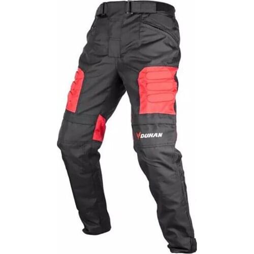 DUHAN Motorcycle Windproof Riding Pants Motocross Off-Road Racing Knee Protective Sports Fashion Pant Motorbike Bike Trousers