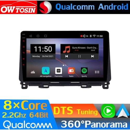 Qualcomm 8Core Android Car Multimedia For Honda Fit 4 GR GS Jazz 2020-2021 360 Panoramic Radio GPS CarPlay Head Unit HDMI DTS 4G