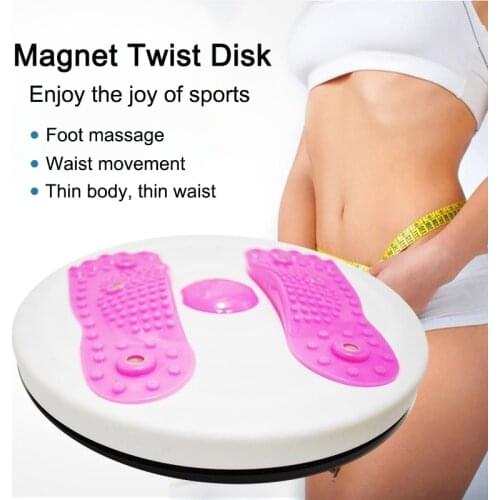 Rotatable Waist Twisting Disc Balance Board Fitness Massage Anti-skid Exercise Multifunction Office Home Gym Fitness Equipment