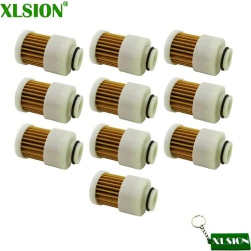 XLSION 10pcs Outboard Fuel Filter For Yamaha Mercury 881540 75-115 HP 4S 18-7979 68V-24563-00-00