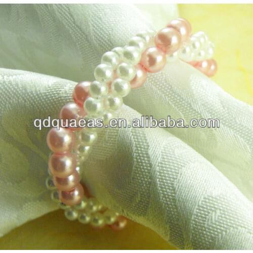 Pearl cheap napkin ring