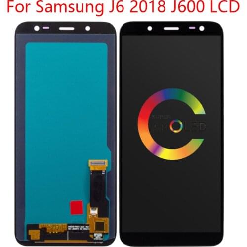 5.6 inch for Samsung Galaxy J6 LCD monitor J600F/DS touch screen for Samsung J6 2018 Digitizer SM-J600G J600F J600 AMOLED