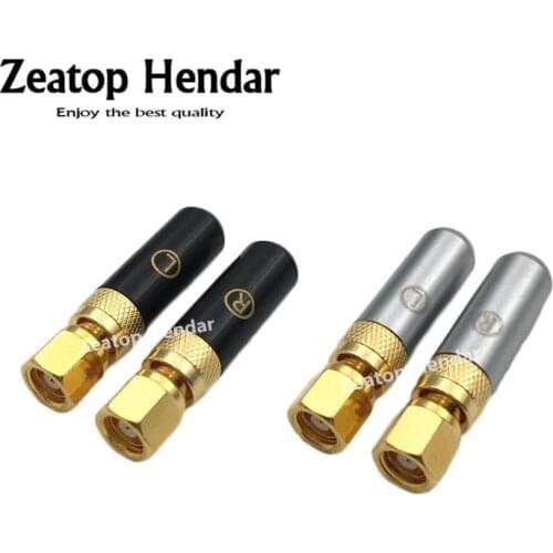 1Pair Earphone Jack Female Pin Plug for Allen HIFIMAN HE400 HE500 HE600 Parts DIY Repair Headphone Accessories Connector