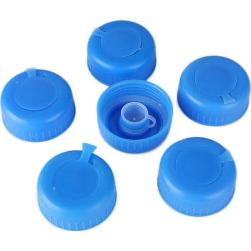 5Pcs/set Reusable Replacemet Water Bottle Snap On Lids 55mm Non Spill Water Bottle Caps Anti Splash Peel Off Tops Non-Spill Caps