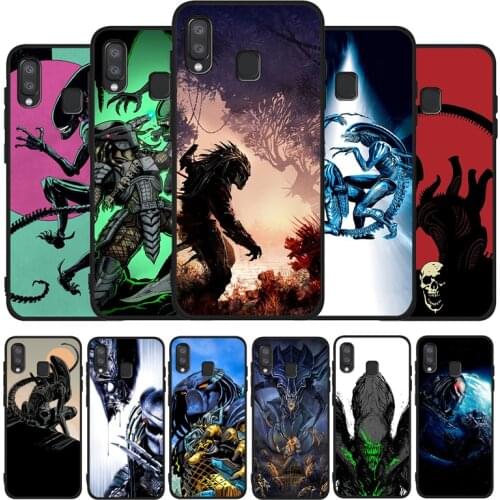 Alien vs Predator Cool black soft phone Case For Samsung A10 20 30 40 50 30S 50S 60 70 M10 M30S M40 A31 51 71 A20E A10E A21S