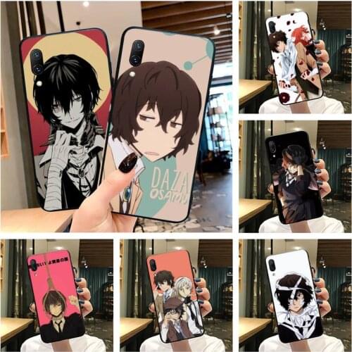 Anime bungou stray dogs Dazai Osamu Phone Case For Vivo Y91c Y17 Y51 Y67 Y55 Y7s Y81 Y19 Y97 Y93 V17 vivos5