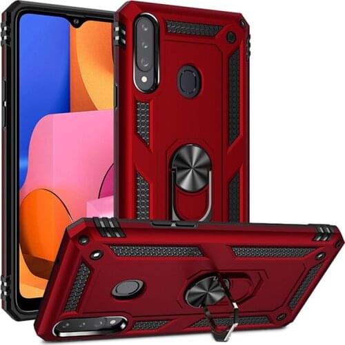 For Samsung Galaxy A20S Case Magnet Car Ring Stand Holder Cover for Samsung Galaxy A20S A 20S SM-A207F/DS 6.5'' Coque funda capa