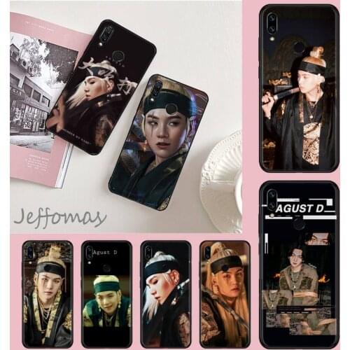 Agust D suga king Customer Phone Case For Xiaomi Redmi Note 4 4x 5 6 7 8 pro S2 PLUS 6A PRO