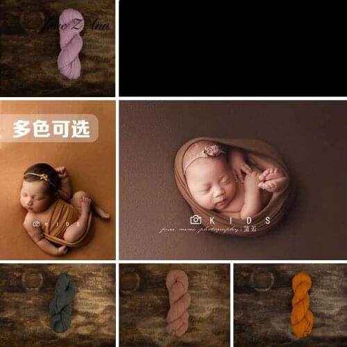 Baby Infant Newborn Child Tencel Cotton High Elasticity Super Soft Shooting wrap 30x 160cm GJ23 to 37