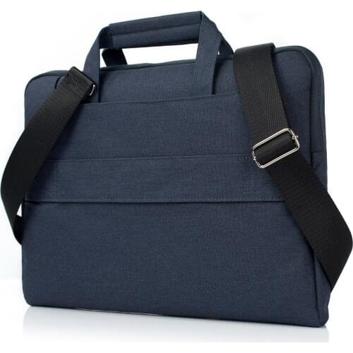 Canvas Briefcase Men Laptop Bag Women For 13 14 15 Inch Macbook Pro Travel Waterproof Big Oxford Shoulder Handbag Office Bag