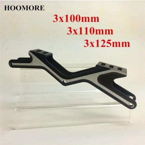 HOOMORE 7000 series Speed Frame for 3X100mm 3X110mm 3X125mm Flexible Racing 100mm 110mm Track 125mm Long Marathon Skating Base