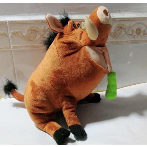 NEW DISNEY The Lion King Pumbaa Wild Boar Pig Plush Toy Cute Stuffed Animals 30cm