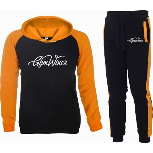 Pullover Sets Men Tracksuits 2020 Casual Hoodies Pants Mens Sportswear Pant Hoody Sweatshirt Male Suits Jogging Sweatpant 2 Pcs