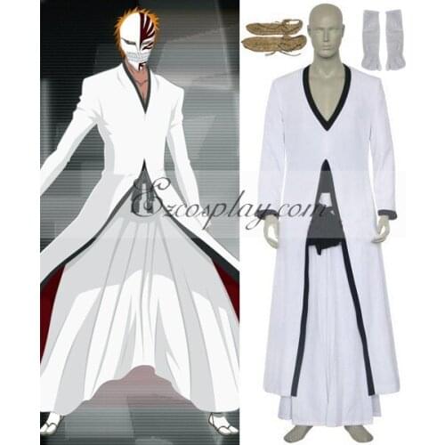 Japanese Anime Outfit Bleach Kurosaki Ichigo Hollow Cosplay Costume E001