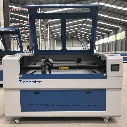 RECI 150w 180w 280w cnc metal laser cutting machine price ROBOTEC CNC Laser Cutter Ruida Controller Wood CO2 Laser Engraver