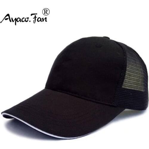 Summer Women Men Mesh Baseball Cap Solid Patchwork Snapback Sunhat Outdoor Breathable Patchwork Hip Hop Baseball Hats Casquette