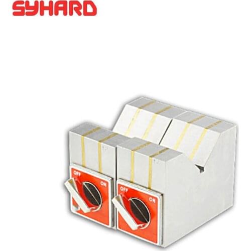 2pcs/lot V Magnetic Block 7K 12K Switching Regulator Magnetic Base For Wire-electrode Cutting