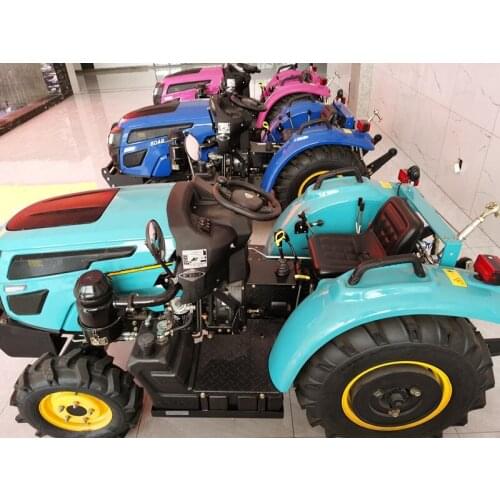 Micro Wheeled Garden Greenhouse Orchard Used 50HP Tractors SYNBON Factory Machine