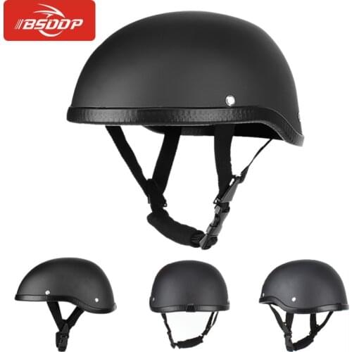 Motorcycle half helmet summer helmet male prince helmet retro helmet scoop helmet battery car helmet