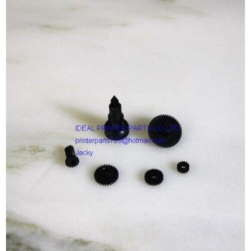 Prideal 10sets New Ribbon drive gear For ST SP500 SP512 POS Printer Ribbon Drive Gear 7pcs per set