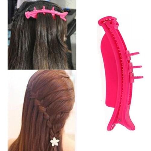 1pcs Women Girls DIY Hair Braiding Tool Centipede Braider Roller Hook With Magic Hair Twist Styling Maker Accessories