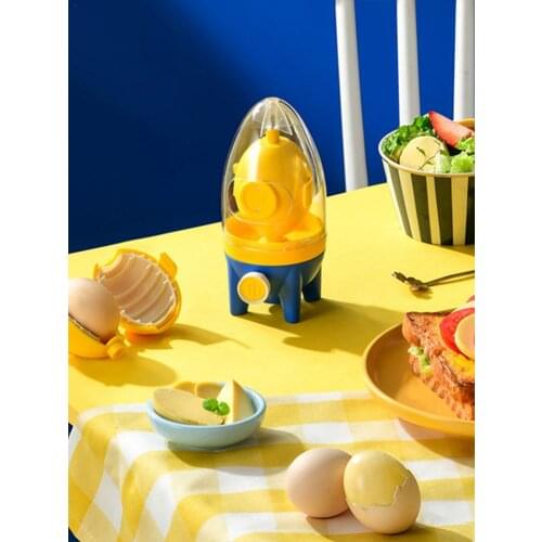 Manual Egg Puller Rope Golden Egg Maker Egg Scrambler Manual Egg Pulling Mixer Kitchen Tool Mix Manual Scrambler Convenient Tool