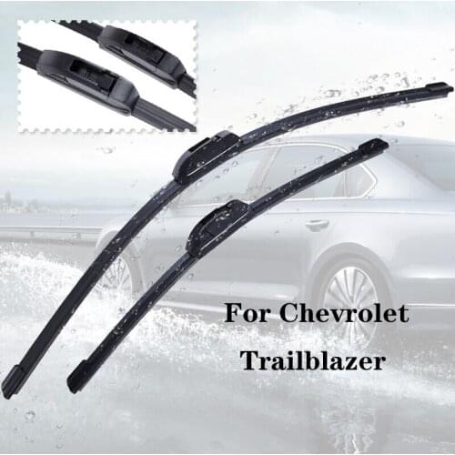 Wiper blades For Chevrolet Trailblazer from 2002 2003 2004 2005 2006 2007 2008 2009 Clean car windshield