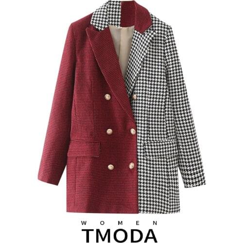 Женские прямые пиджаки T MODA China At AliExpress