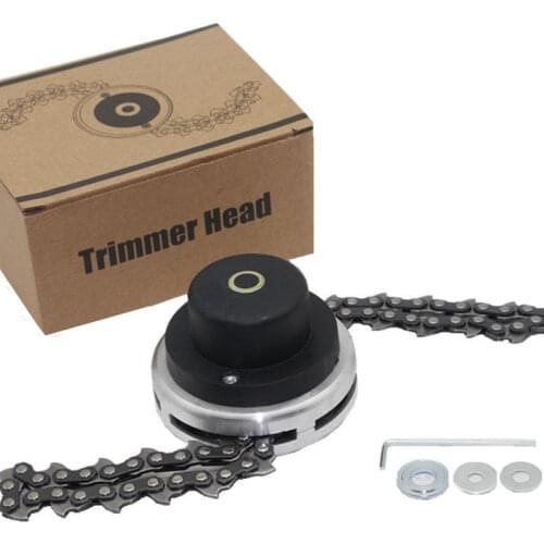 65Mn Universal Lawn Mower Chain Trimmer Head Brush Cutter for Grass Trimmer Garden Grass Cutter Tools Spare Parts Accessories