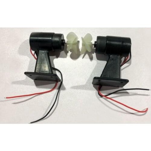 10V 20V DC Brushed Underwater Thruster 1000KV Jet Boat Motor Propulsion Nylon Propeller DIY Parts for RC Bait Tug Boats