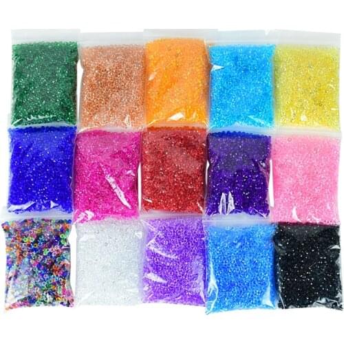2000pcs/bag 4mm Tiny Diamond Confetti Multicolor Acrylic Crystal Confetti Wedding Party Decoration DIY Table Scatter Beads Craft