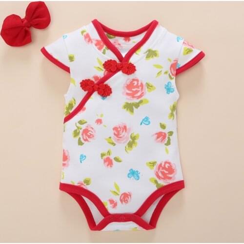 2017 Baby Girl Clothes Summer New Born Infant Vest Wear Outfit Body Suit Jumpsuit Girls 0 3 6 9 Months Clothing Headbands Sets