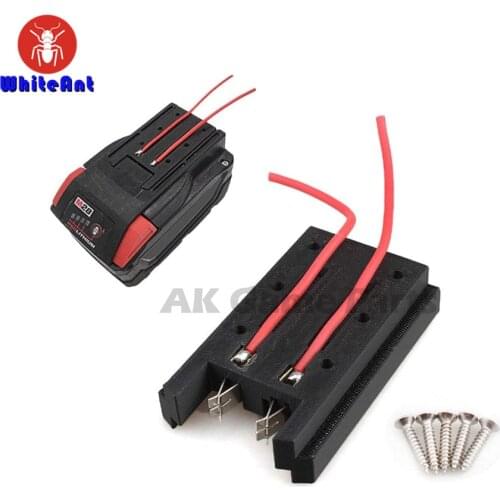 Battery DIY Converter For Milwaukee M28 Adapter 28V 14AWG Li-Ion Battery Two Wires OutPut Facilitate Modification High Strength
